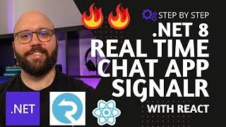 .NET 8  .:  Building a Real-Time Chat App with .NET SignalR and React A Step by Step Tutorial