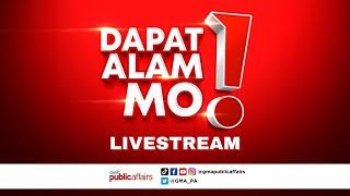 Dapat Alam Mo! Livestream: October 3, 2024 - Replay