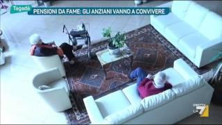 Pensioni da fame: gli anziani vanno a convivere