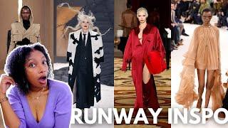 Fall Winter 2024 2025 Runway Upcycle Inspiration!