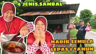 Terkenal Dengan 4 Jenis Sambal. Nak BELI Tapi Acik Khadijah Nak Bagi Percuma