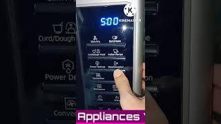 samsung Microwave oven Short demo video