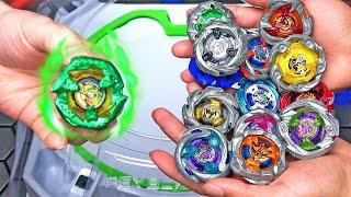 CROC CRUNCH vs ALL UX BEYS Beyblade X ベイブレードエックス