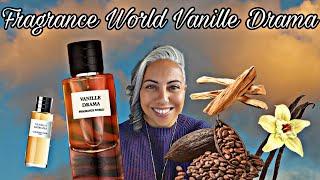 Fragrance World Vanille Drama | Vanilla Diorama on the Low | Glam Finds | Fragrance Reviews |