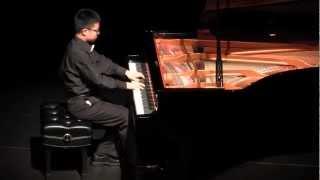 Young Stars Festival 2012. Steven Gong plays Hungarian Rhapsody no. 12 by Listz