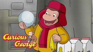 Ice Bowling with George  Curious George  Kids Cartoon  Kids Movies