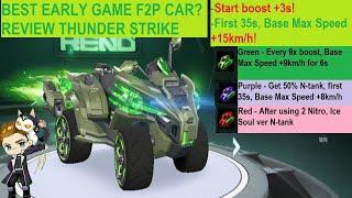 Best F2P Early Game Car? Review Thunder Striker 【QQ Speed Mobile】