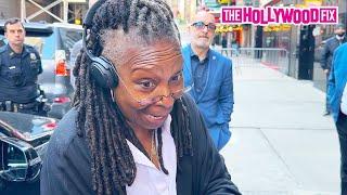 Whoopi Goldberg Loves The Weed Her Fans Are Smoking On While Signing Autographs At GMA In New York