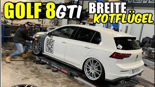 Golf 8 GTI bekommt breite Kotflügel