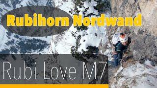 "Rubi Love" (M7) | Mixed-Klettern an Fels und Gras in der Rubihorn Nordwand