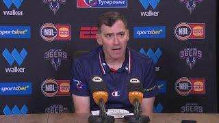 Mike Wells press conference vs Tasmania JackJumpers - Round 10, NBL25