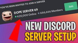 How To Setup a Discord Server