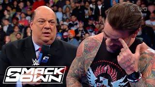 CM Punk Returns Home to Chicago! Huge Pop! | WWE SmackDown Highlights 04/04/25 | WWE on USA