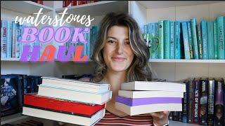 waterstones haul| canadian booktuber hauls books from the UK  