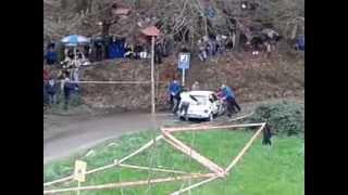 Accidente Peugeot 205 Hondarribiko VII.Rallysprinta