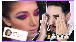 WORST REVIEWED MAKEUP ARTIST - PRO MUA REACTS TO JUDY D !