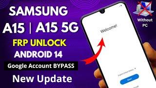 Samsung Galaxy A15/A15 5G FRP Bypass/Unlock Without Pc - Android 14 | Talk-back Not Working