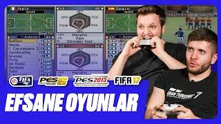 Efsane FIFA ve PES Oyunlarını Denedik!