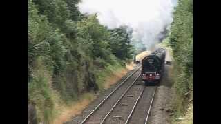 46233 The Duchess takes on the big climb 01/08/2015