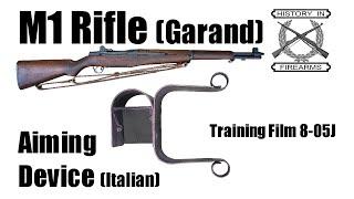 M1 Rifle (Garand) Aiming Device, Italian (TF 8-05J)