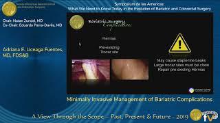 Minimally Invasive Management of Bariatric Complications