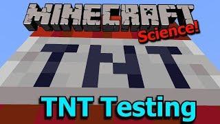 Minecraft Science! 1.14 TNT Testing and Mining!