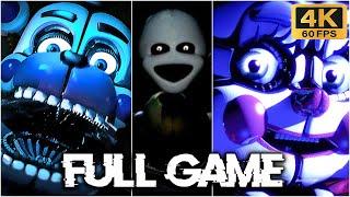 Five Nights at Freddy's: Sister Location FULL Game Walkthrough - No Deaths - Real Ending 4K60fps