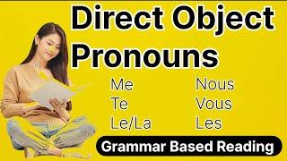 DIRECT OBJECT PRONOUNS | READING  IN FRENCH |  COD DELF A2 GRAMMAR TOPIC