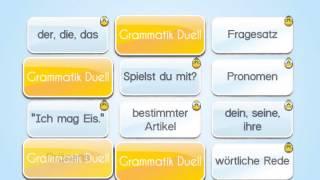 Grammatik Duell - Deutschwissen spielerisch trainieren