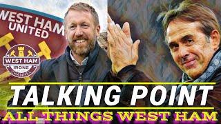 WEST HAM TALKING POINT @westhamunited #coyi #whufc #westham #lopetegui #potter