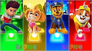 PAW Patrol - Ryder  Skye  Chase  Rubble  Tiles Hop EDM Rush