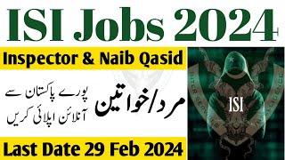 ISI jobs 2024 - Job vacancy 2024 - New jobs 2024 - JobsOfficial com