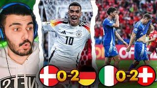 آلمان مدعی قهرمانی یورو ؟ چرا ایتالیا نابود شده؟ بررسی شب اول یک هشتم نهایی یورو ۲۰۲۴