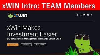 xWIN Introduction 1_Team members  | xWIN Crypto TV - Investment and Virtual Currency Channel