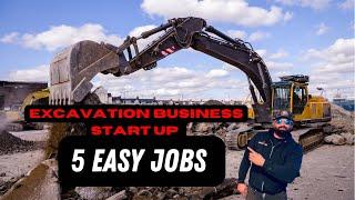 Excavation Business 5 Easy Jobs To Get Started #excavation