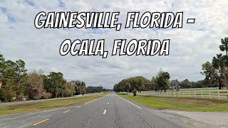 Gainesville, Florida to Ocala, Florida! Drive with me in Florida!