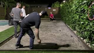 Miami Petanque at Bruno's house 2020