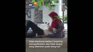 Viral, Sepasang Remaja Mesum di Alun Alun Sampang