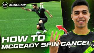 HOW TO DO THE McGeady SPIN CANCEL IN #FC24 | FUTWIZ Academy