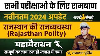 Rajasthan Polity Marathon | Polity Marathon 2024 | Complete Raj Polity in One Video | Rahul Sir