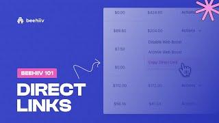 How to Monetize Your Newsletter with Boosts Direct Links (beehiiv tutorial)