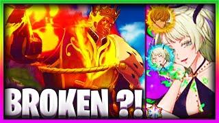 SABNAK AVEC ESCANOR UR, COMBO BROKEN TIER ?! - 7DS: Grand Cross