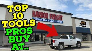 Top 10 Tools the Pros buy at Harbor Freight!