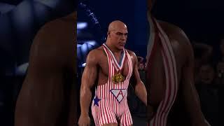 wwe 2k22 kurt angle mod by joemashups #shorts #gaming  #wwe2k22