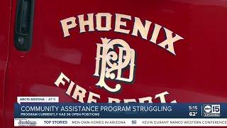 Phoenix Fire’s Community Assistance Program looking to fill more than 50 positions