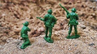 stopmotion | Conquer the castle ( army men ) ‍️