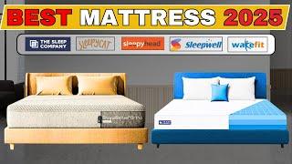 Top 5 Best Mattress in India 2025 | Best Mattress For Back Pain | Sleep Company Mattress | Sleepwell