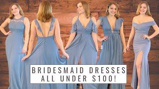 5 Bridesmaid Dresses Under $100 / LULUS TRY ON HAUL! Honest Review // WEDDING SERIES EP. 3