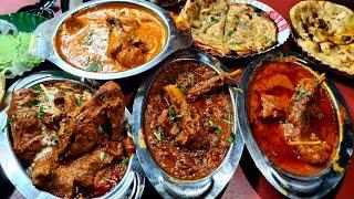 STREET FOOD NONVEG HEAVEN. Narendar Ka Meat Keema, Tawa Chicken, Mutton Curry aur Butter Chicken.