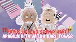 KALO JATUH HARUS UPLOAD SETIAP HARI…‼️ Apakah Kita Berhasil..??? | Roblox Indonesia  |